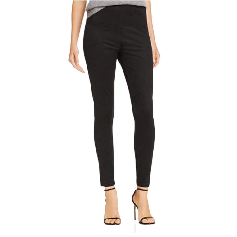 Bloomingdale's Aqua Fashion Faux Suede Legging Black Medium